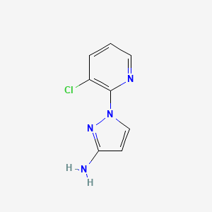 1-(3-chloropyridin-2-yl)-1H-pyrazol-3-amine