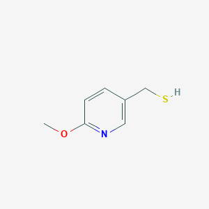 molecular formula C7H9NOS B15265163 (6-Methoxypyridin-3-yl)methanethiol 