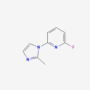 2-fluoro-6-(2-methyl-1H-imidazol-1-yl)pyridine