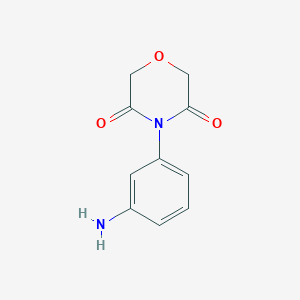 4-(3-Aminophenyl)morpholine-3,5-dione