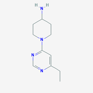 1-(6-Ethylpyrimidin-4-yl)piperidin-4-amine