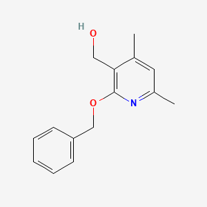 [2-(Benzyloxy)-4,6-dimethylpyridin-3-yl]methanol