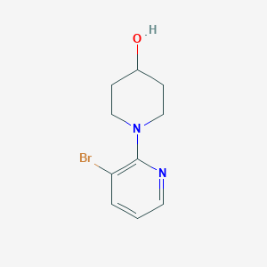 1-(3-Bromopyridin-2-yl)piperidin-4-ol