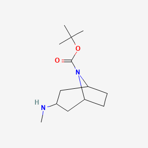 Tert-butyl 3-(methylamino)-8-azabicyclo[3.2.1]octane-8-carboxylate