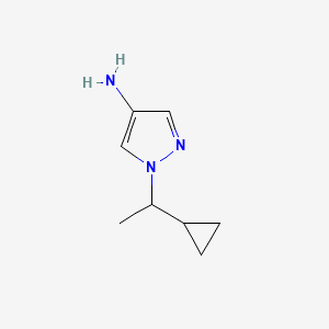 1-(1-cyclopropylethyl)-1H-pyrazol-4-amine