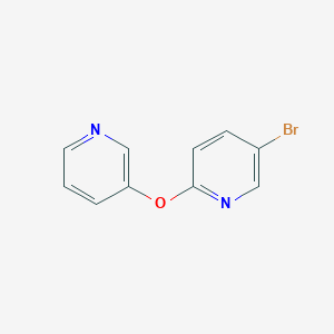 5-Bromo-2-(pyridin-3-yloxy)pyridine