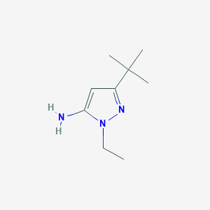 3-tert-butyl-1-ethyl-1H-pyrazol-5-amine