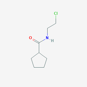 molecular formula C8H14ClNO B1526579 N-(2-chloroethyl)cyclopentanecarboxamide CAS No. 1250039-40-7