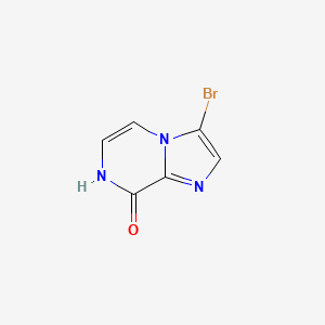 3-Bromoimidazo[1,2-a]pyrazin-8(7h)-one