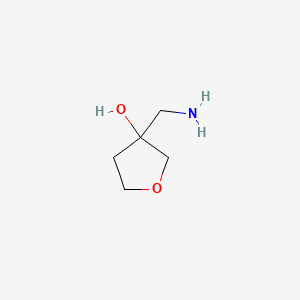 3-(Aminomethyl)oxolan-3-ol