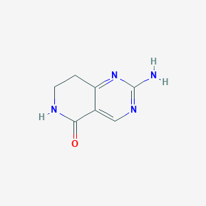 2-Amino-7,8-dihydropyrido[4,3-D]pyrimidin-5(6H)-one