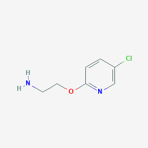 2-(2-Aminoethoxy)-5-chloropyridine