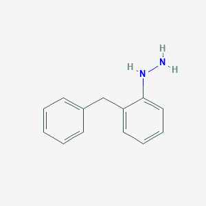 molecular formula C13H14N2 B152664 (2-Benzylphenyl)hydrazine CAS No. 129786-94-3