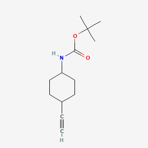 tert-Butyl trans-4-ethynylcyclohexylcarbamate