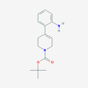 tert-Butyl 4-(2-aminophenyl)-5,6-dihydropyridine-1(2H)-carboxylate