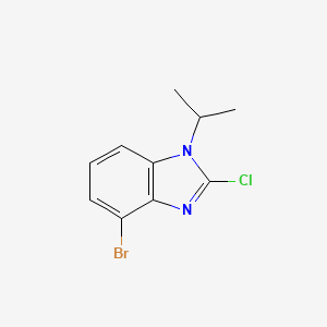 4-Bromo-2-chloro-1-propan-2-ylbenzimidazole