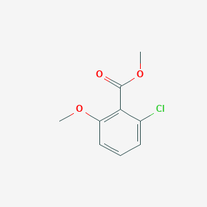 molecular formula C9H9ClO3 B1526669 Methyl 2-chloro-6-methoxybenzoate CAS No. 936479-46-8