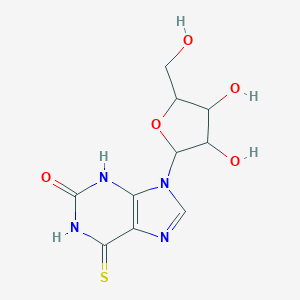 molecular formula C₁₀H₁₂N₄O₅S B152669 Xanthosine, 6-thio- CAS No. 24386-76-3