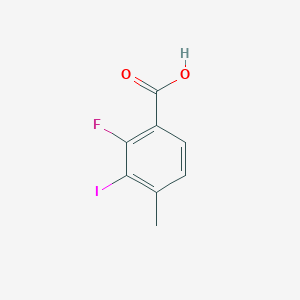 B1526703 2-Fluoro-3-iodo-4-methylbenzoic acid CAS No. 882679-89-2