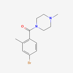 1-(4-Bromo-2-methylbenzoyl)-4-methylpiperazine