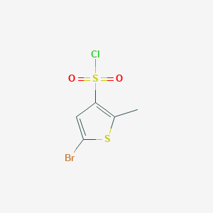 5-Bromo-2-methylthiophene-3-sulfonyl chloride