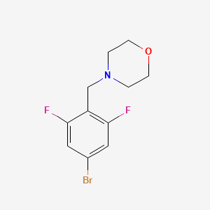 4-(4-Bromo-2,6-difluorobenzyl)morpholine