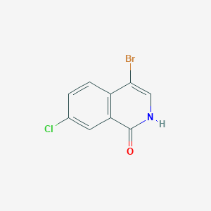 4-Bromo-7-chloroisoquinolin-1(2H)-one