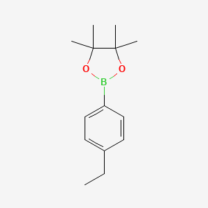 molecular formula C14H21BO2 B1526732 4-Ethylphenylboronic acid pinacol ester CAS No. 1075719-87-7