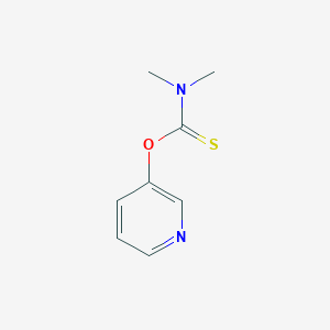 N,N-dimethyl-1-(pyridin-3-yloxy)methanethioamide