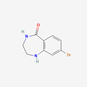 8-Bromo-3,4-dihydro-1H-benzo[e][1,4]diazepin-5(2H)-one