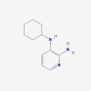 3-N-cyclohexylpyridine-2,3-diamine