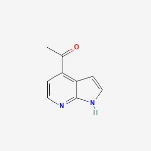 1-(1H-Pyrrolo[2,3-B]pyridin-4-YL)ethanone