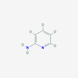 molecular formula C5H6N2 B1526749 2-Aminopyridine-d6 CAS No. 203784-57-0