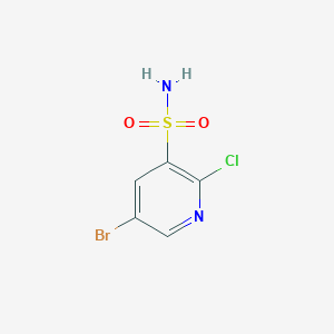 B1526759 5-Bromo-2-chloropyridine-3-sulfonamide CAS No. 1250699-72-9
