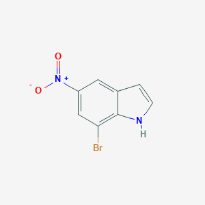 molecular formula C8H5BrN2O2 B152676 7-bromo-5-nitro-1H-indole CAS No. 87240-07-1