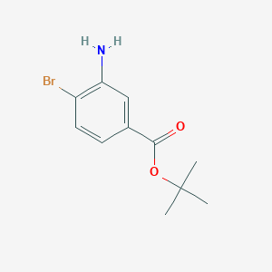 B1526772 Tert-butyl 3-amino-4-bromobenzoate CAS No. 1249648-03-0