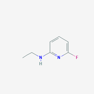 molecular formula C7H9FN2 B15267815 N-ethyl-6-fluoropyridin-2-amine 