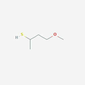 molecular formula C5H12OS B15267830 4-Methoxybutane-2-Thiol 