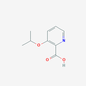 molecular formula C9H11NO3 B1526794 3-异丙氧基吡啶甲酸 CAS No. 317334-97-7