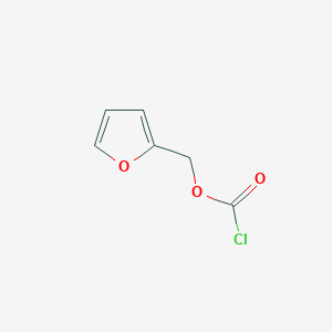 molecular formula C6H5ClO3 B15268037 (Furan-2-yl)methyl carbonochloridate CAS No. 40030-98-6