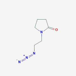 B1526807 1-(2-Azidoethyl)pyrrolidin-2-one CAS No. 1247592-02-4