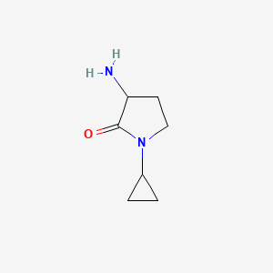 3-Amino-1-cyclopropylpyrrolidin-2-one