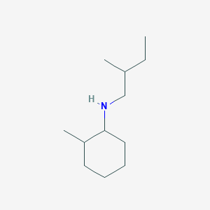molecular formula C12H25N B15268117 2-methyl-N-(2-methylbutyl)cyclohexan-1-amine 