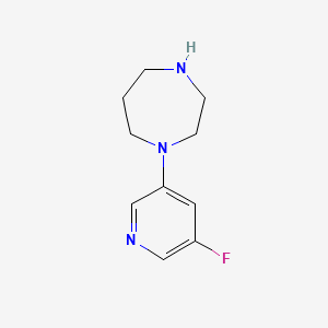 1-(5-Fluoropyridin-3-yl)-1,4-diazepane