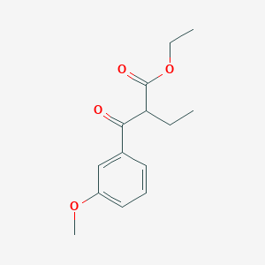 Ethyl 2-(3-methoxybenzoyl)butanoate