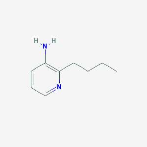molecular formula C9H14N2 B15268382 2-Butylpyridin-3-amine 