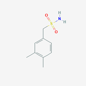 molecular formula C9H13NO2S B1526840 (3,4-Dimethylphenyl)methanesulfonamide CAS No. 1078627-81-2