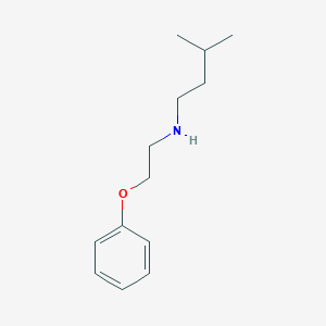 molecular formula C13H21NO B15268449 (3-Methylbutyl)(2-phenoxyethyl)amine 