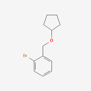 B1526861 2-Bromobenzyl cyclopentyl ether CAS No. 1247592-54-6