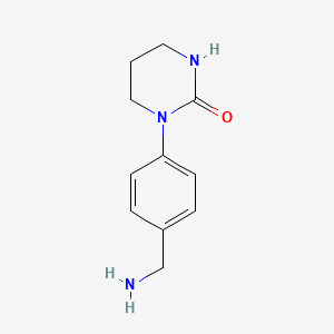 3-[4-(Aminomethyl)phenyl]-tetrahydropyrimidin-2(1H)-one